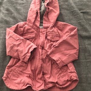 Old Navy hooded canvas utility jacket